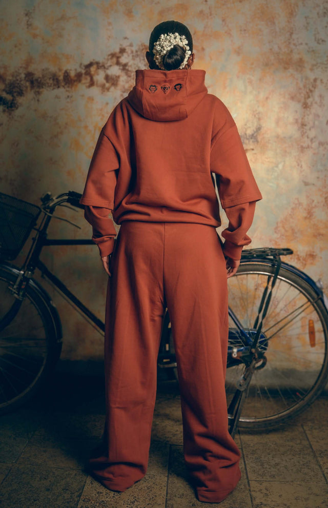 Unisex Brown Monkey Pants