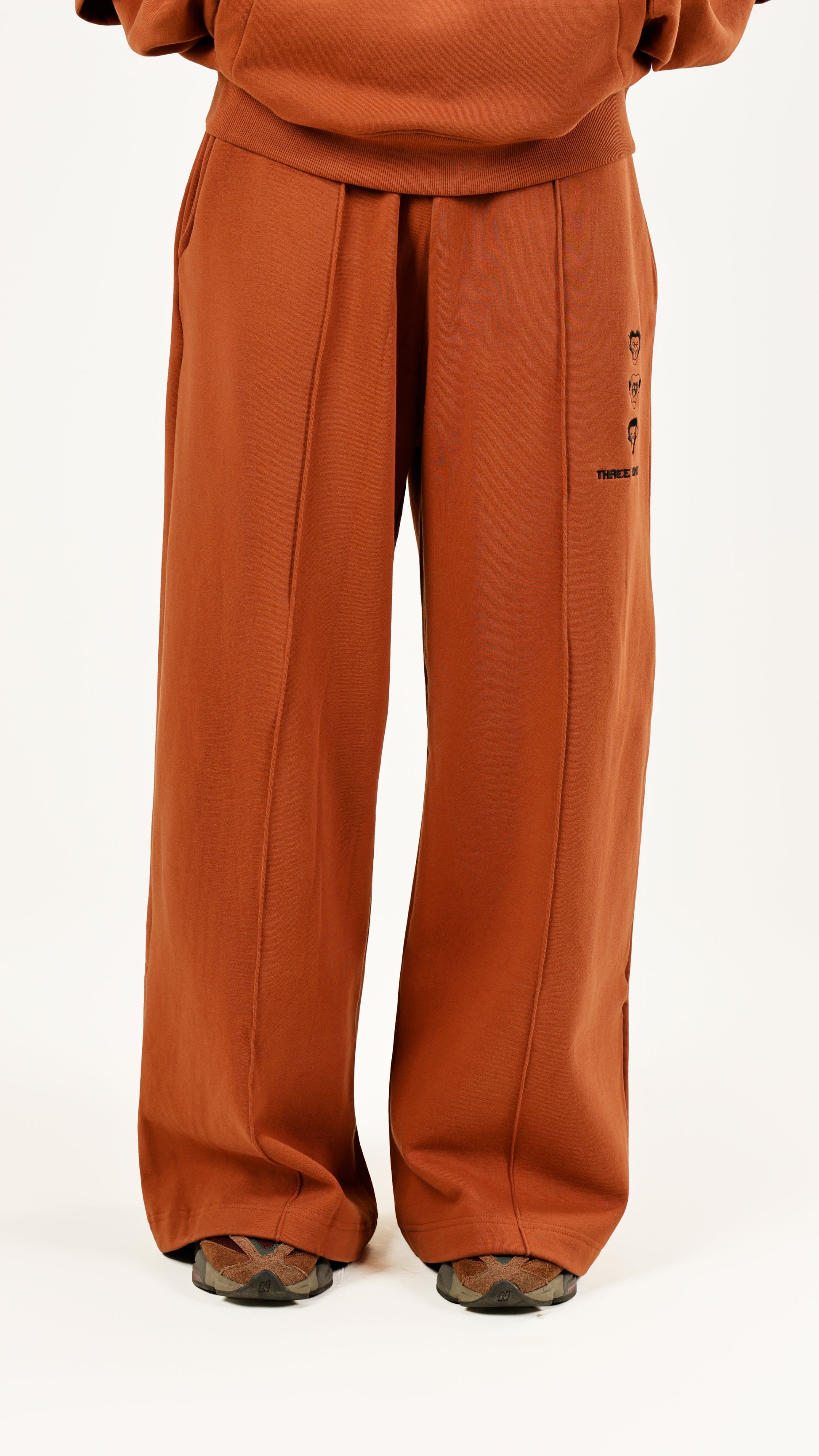 Brown Unisex  Monkey Pants