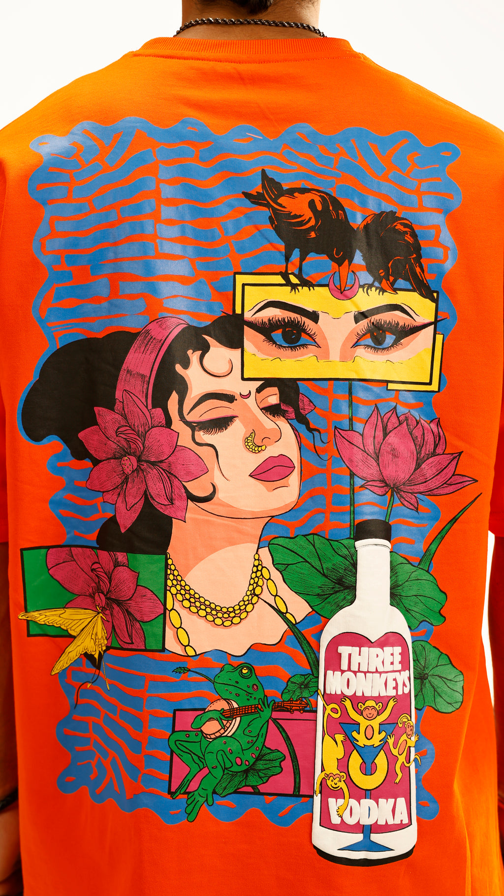 Orange Unbottled Faith Tee