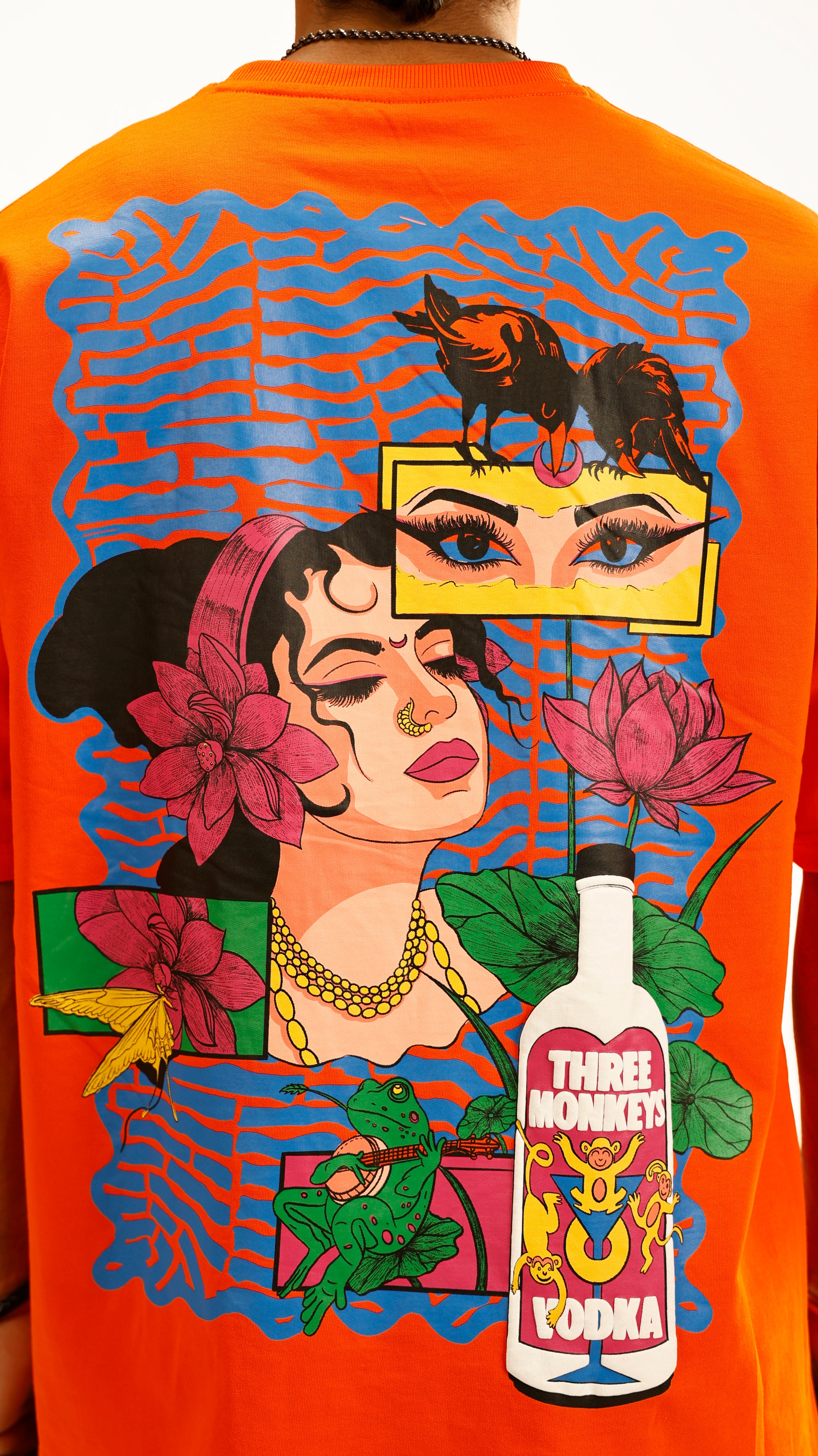 Orange Unbottled Faith Tee