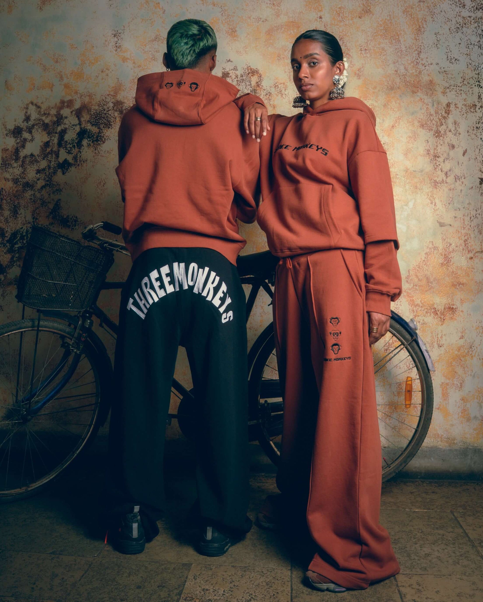 Brown Monkey Oversized Co-ord Set