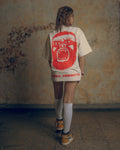 Unisex Beige Zipper Tee