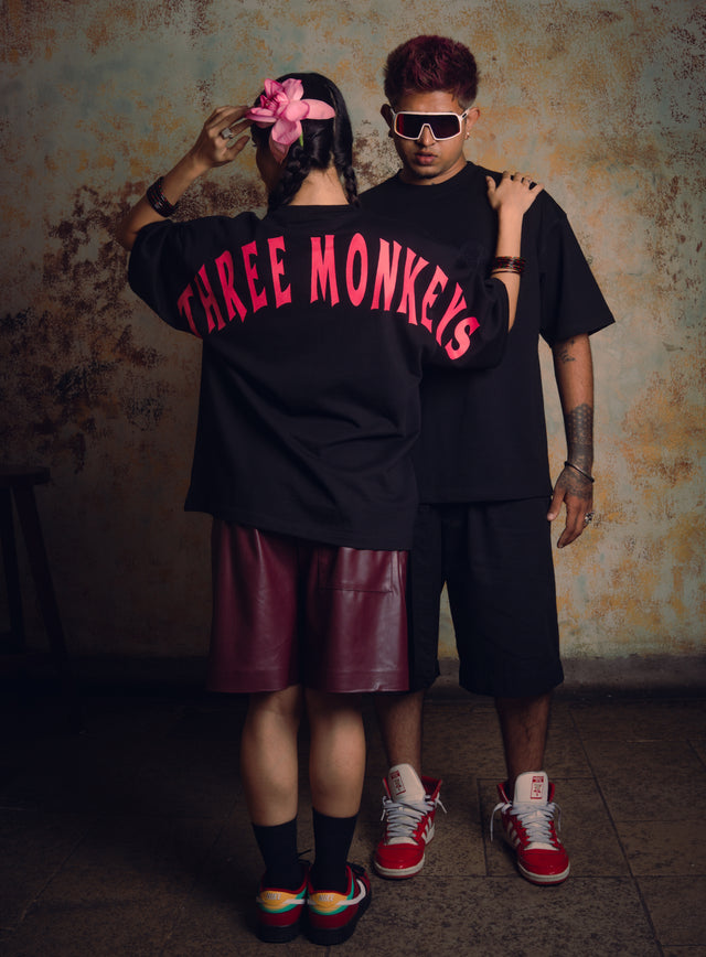 Unisex Monkey Tribe Black Tee