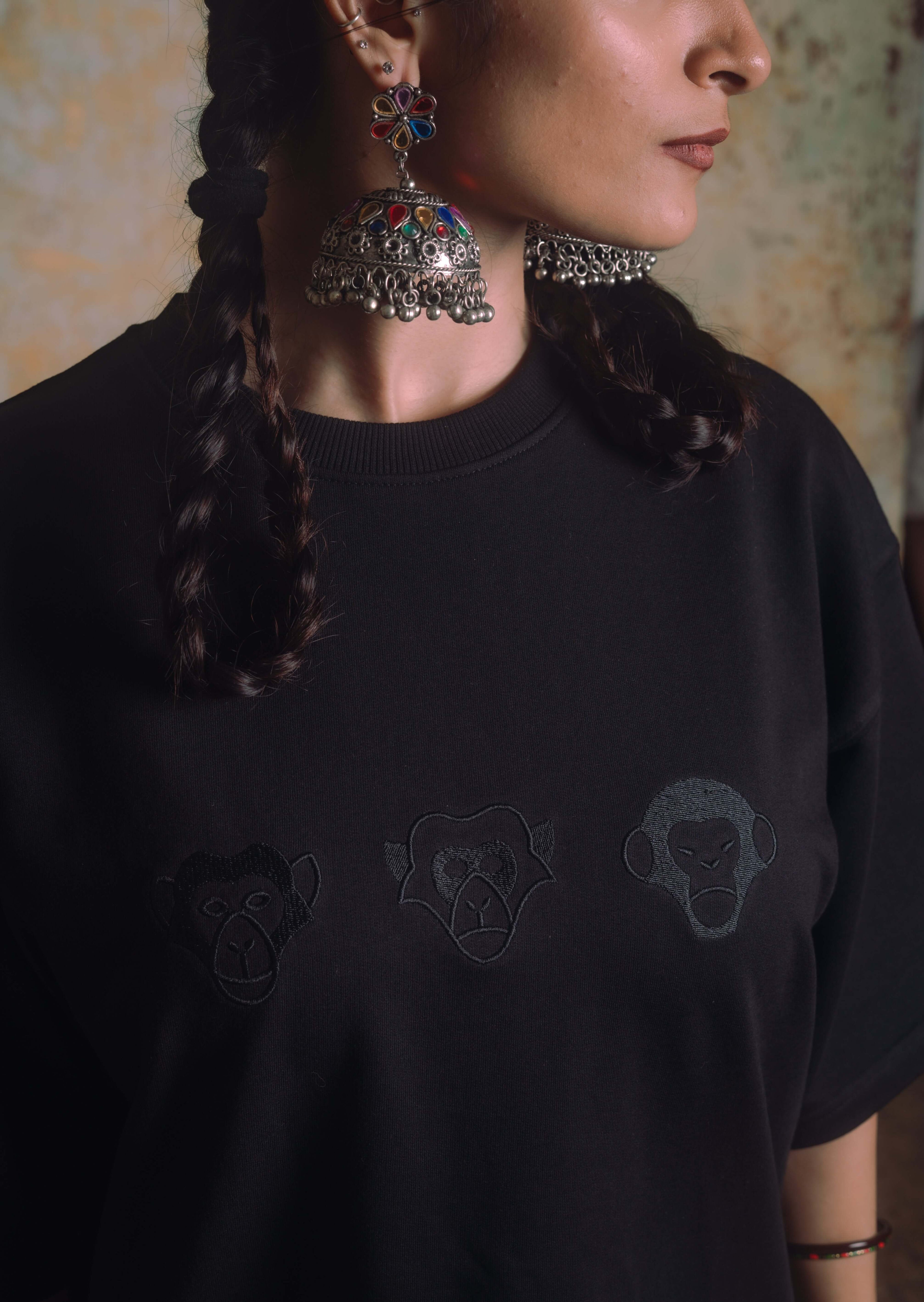 Black Monkey Tribe Emblem Tee