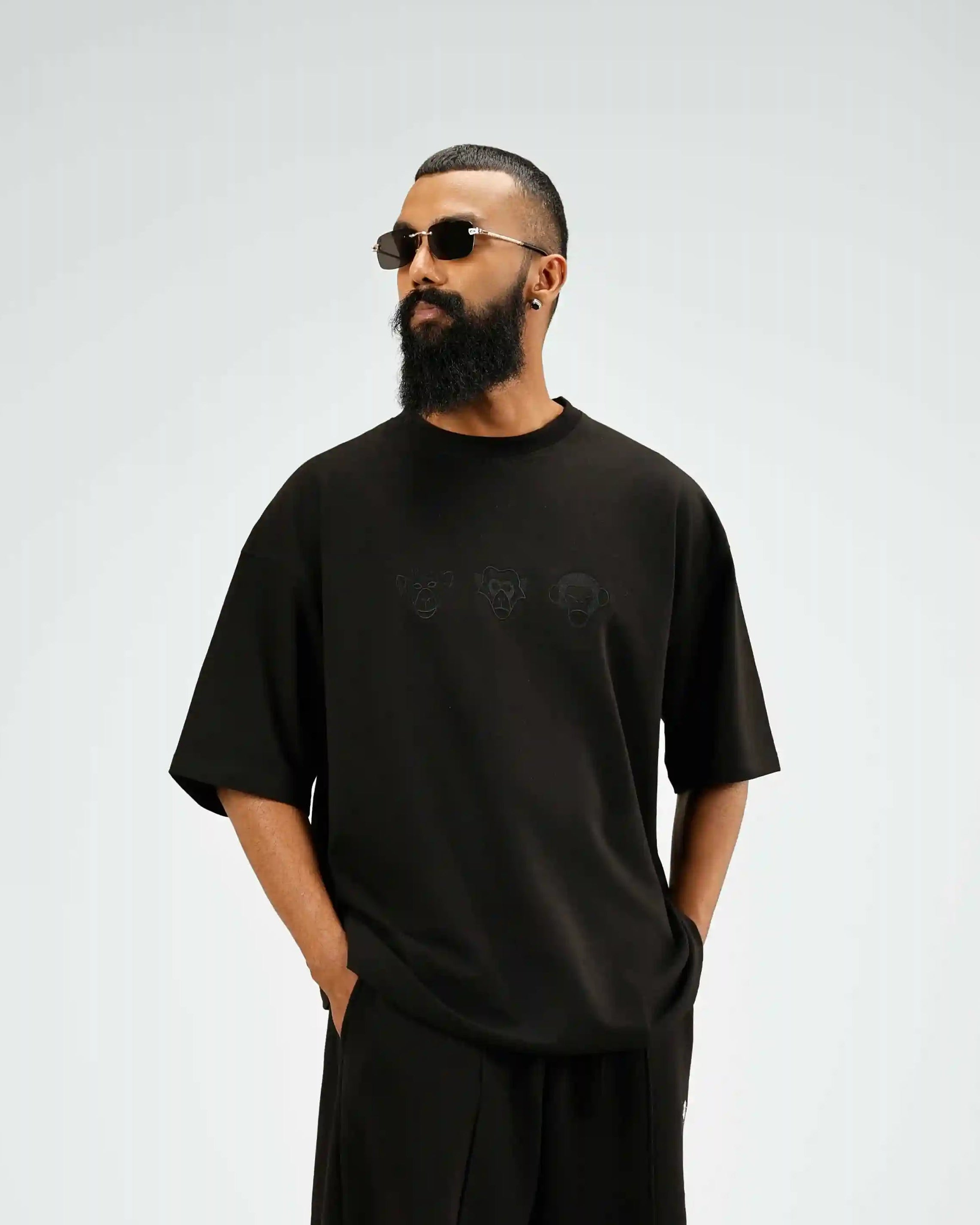 Black Monkey Tribe Emblem Tee