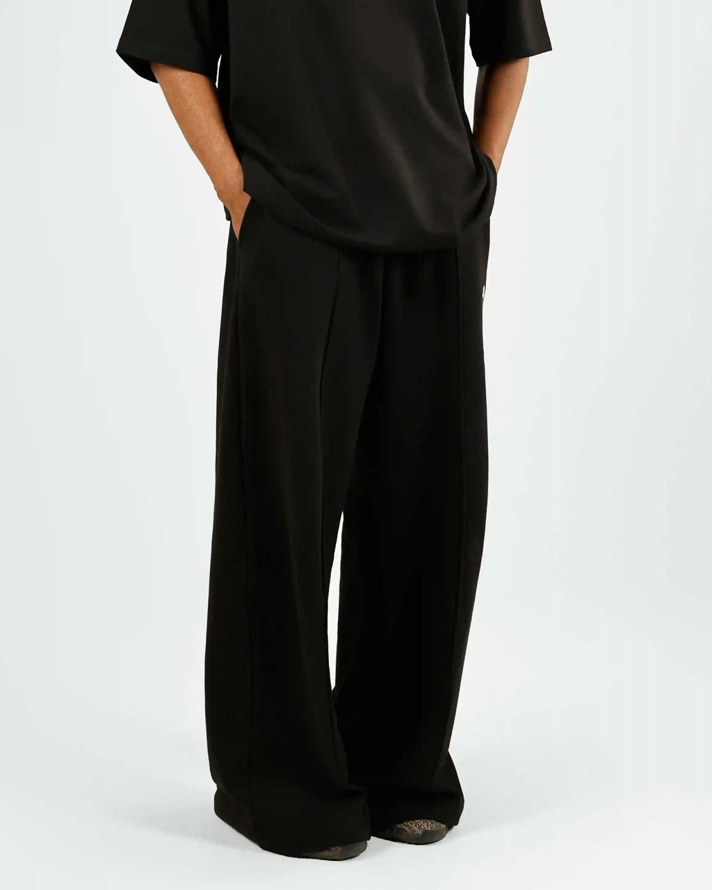Black Unisex Monkey Pants