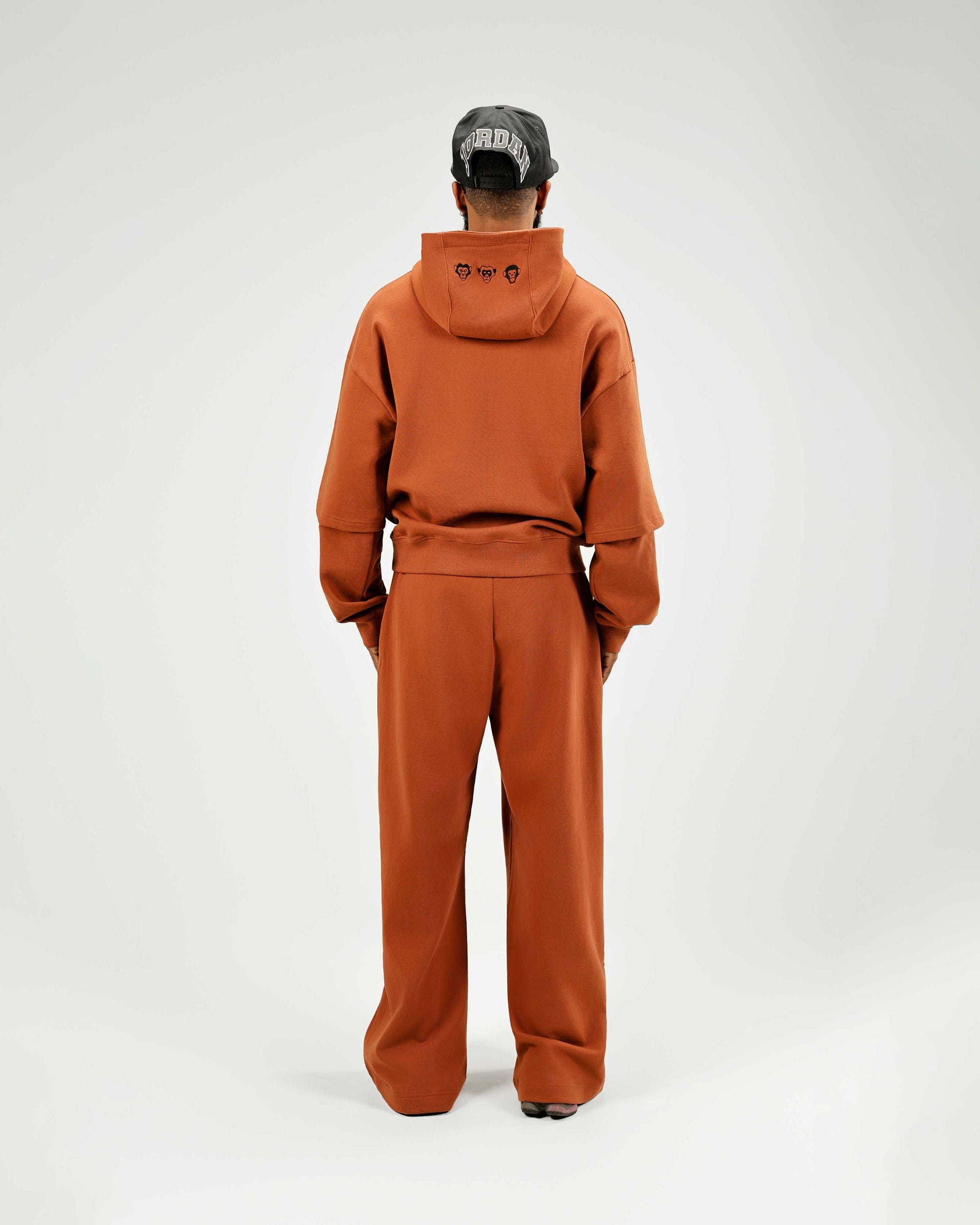 Brown Unisex  Monkey Pants