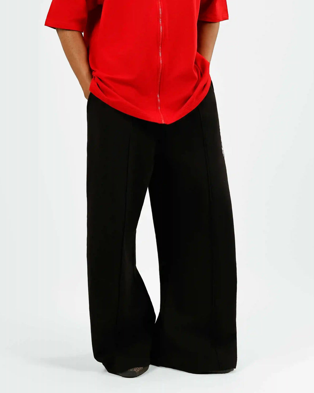 Black Unisex Monkey Pants