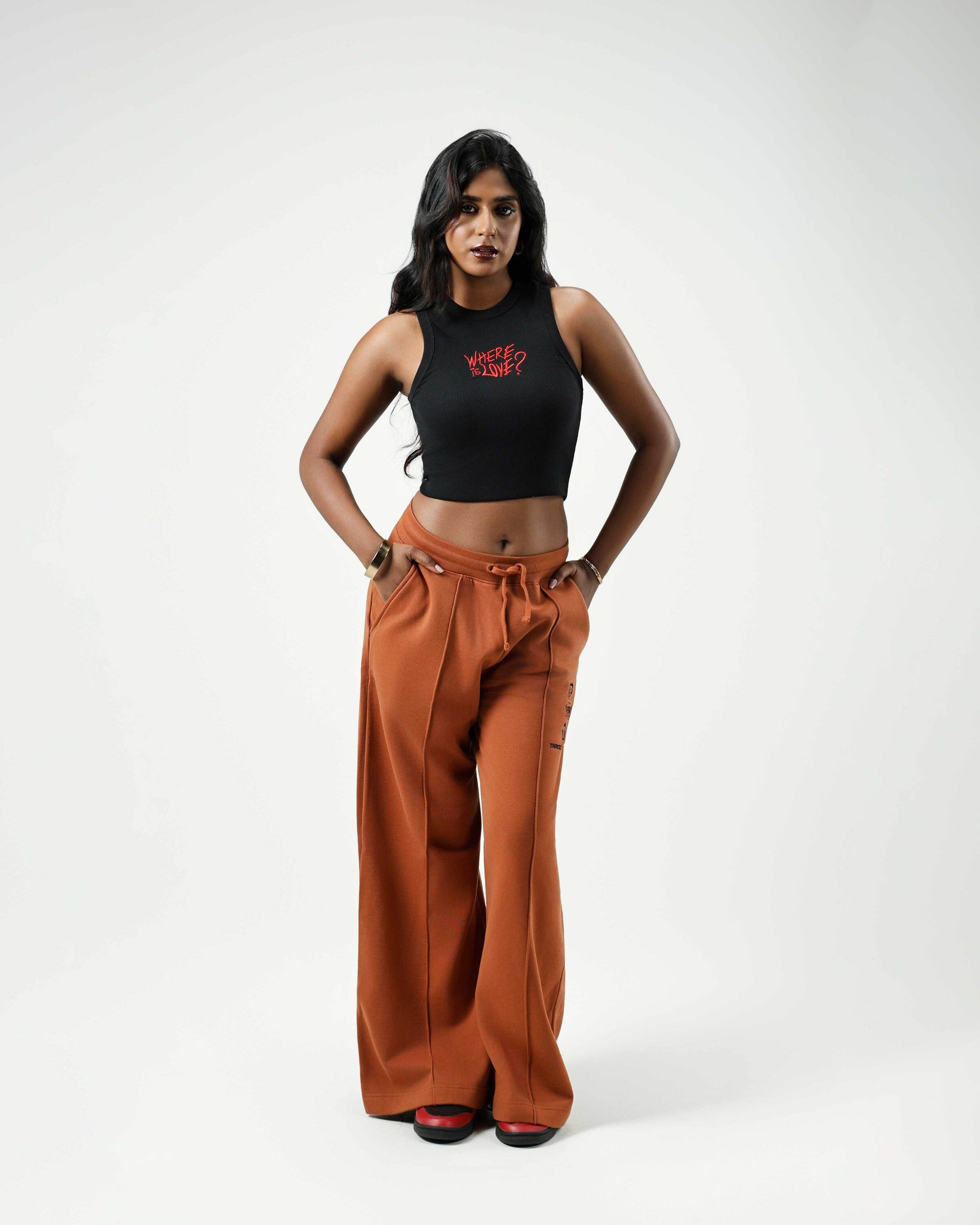 Brown Unisex  Monkey Pants