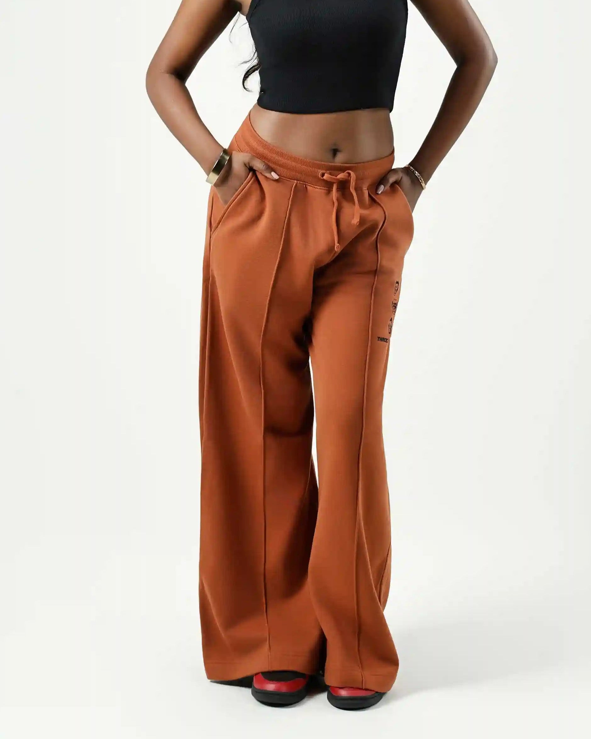 Brown Unisex  Monkey Pants