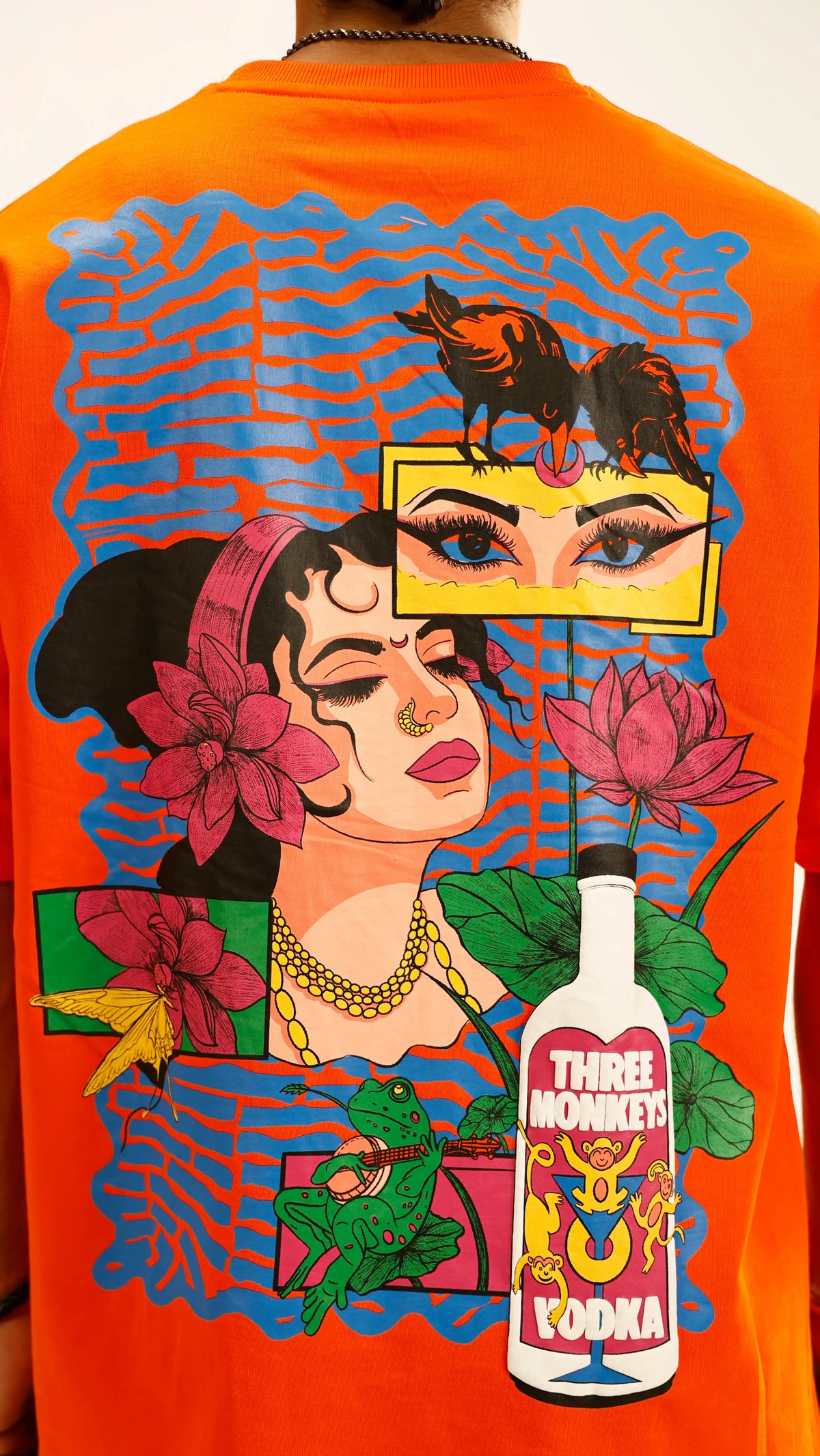 Orange Unbottled Faith Tee