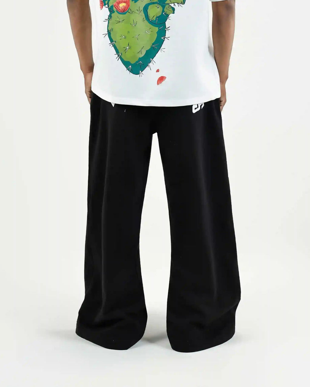 Black Unisex Monkey Pants